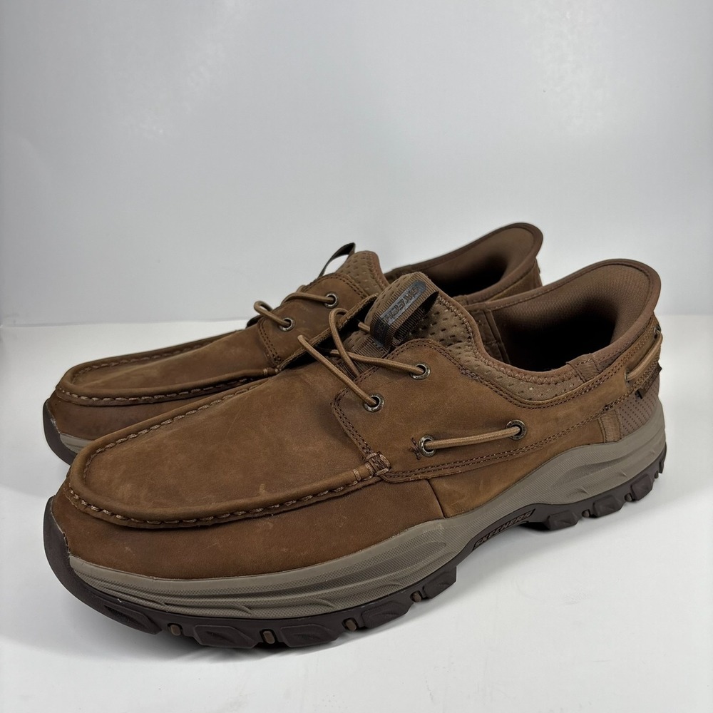 Skechers Brown Men's Boat Shoes